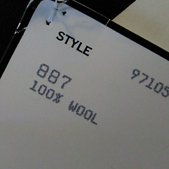 NWT Vintage Augustus Wool Midi Pencil Skirt - Picture 6 of 10